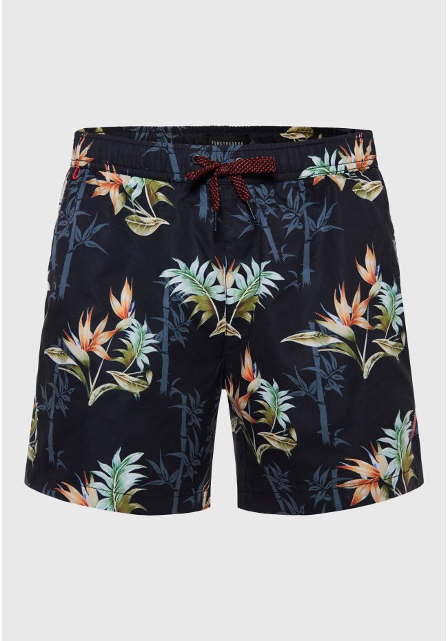 All over printed men's swim shorts