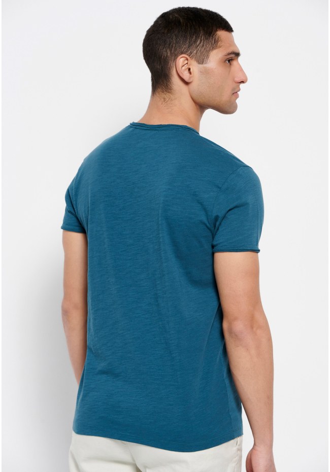 Essential henley neck t-shirt
