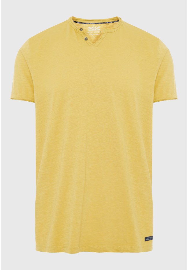 Essential henley neck t-shirt