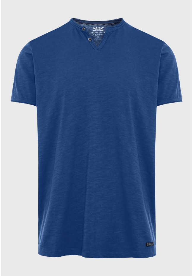 Essential t-shirt με λαιμό henley