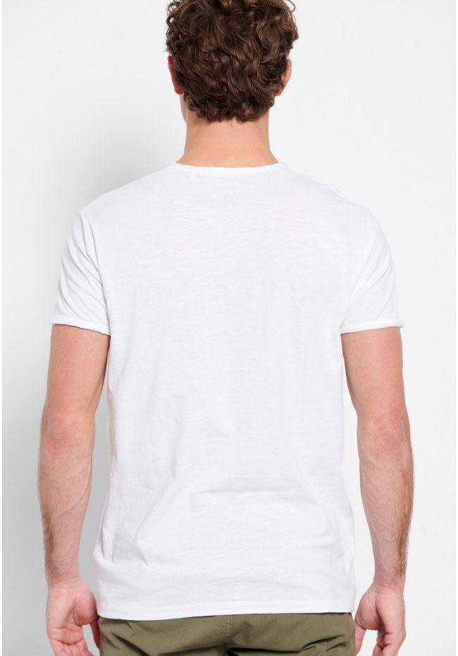 Essential t-shirt με λαιμό henley