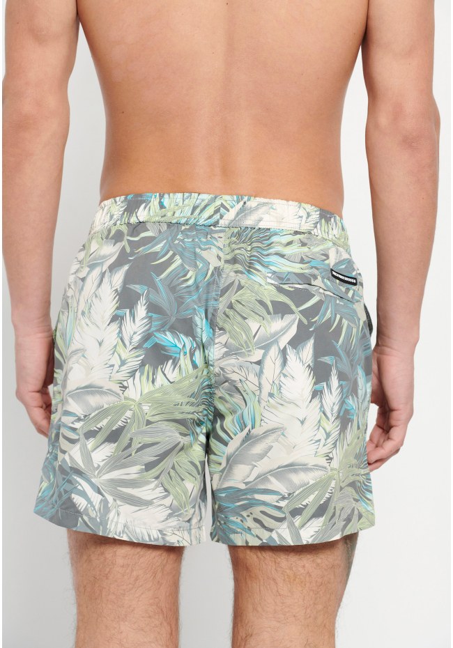 All over printed men's swim shorts