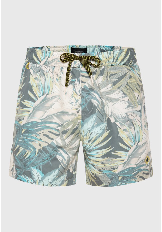 All over printed men's swim shorts