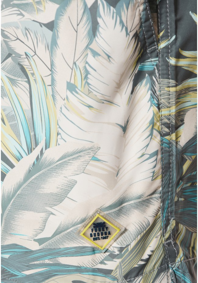 All over printed men's swim shorts