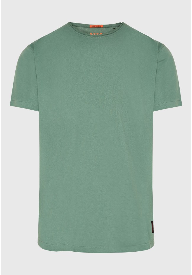 Loose fit t-shirt με raw cut λαιμόκοψη