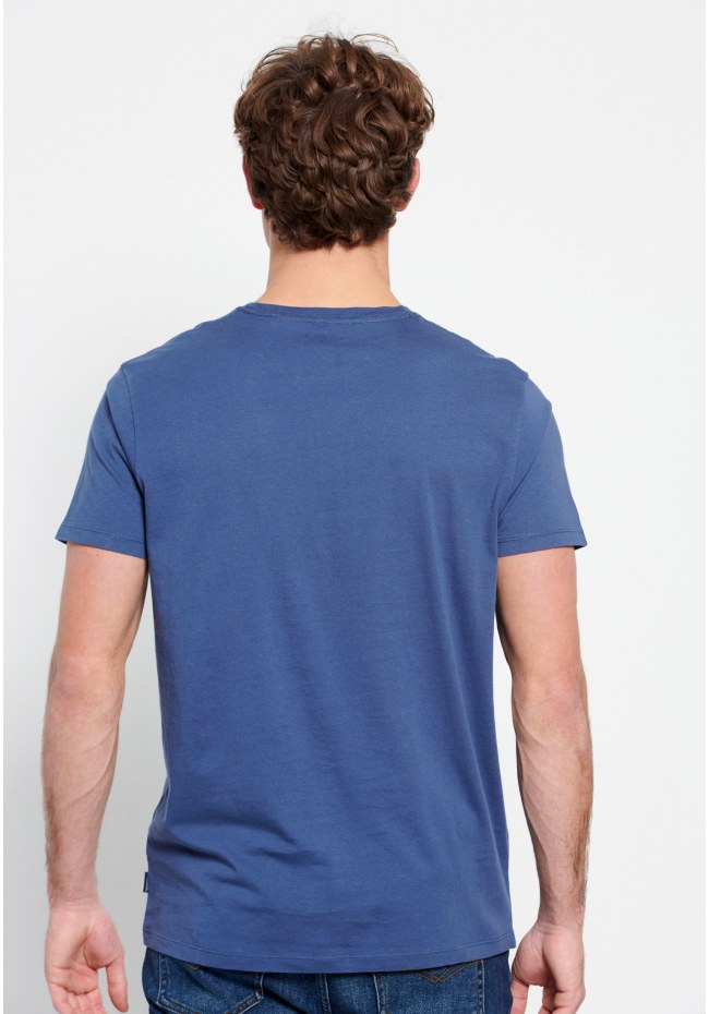 Βαμβακερό t-shirt με Funky Buddha τύπωμα