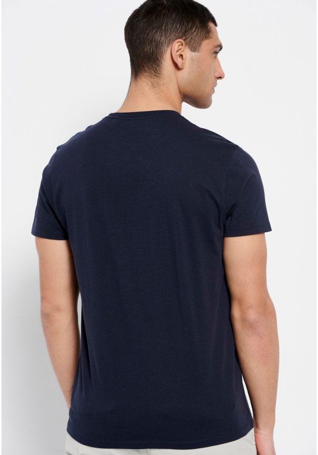 Βαμβακερό t-shirt με Funky Buddha τύπωμα