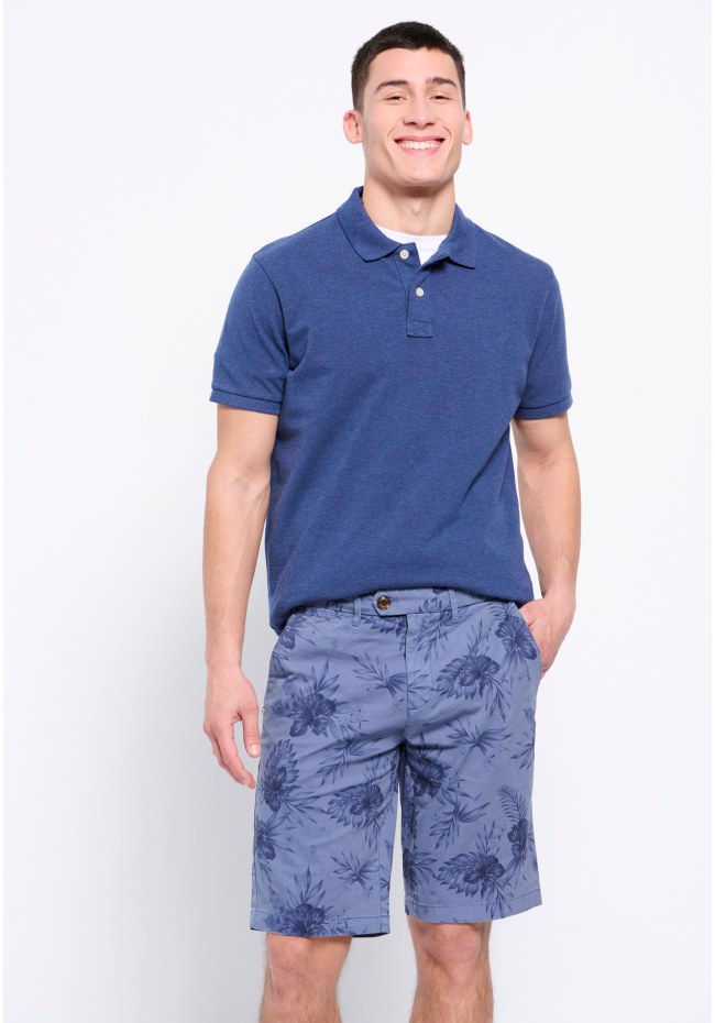 All over ptinted chino shorts