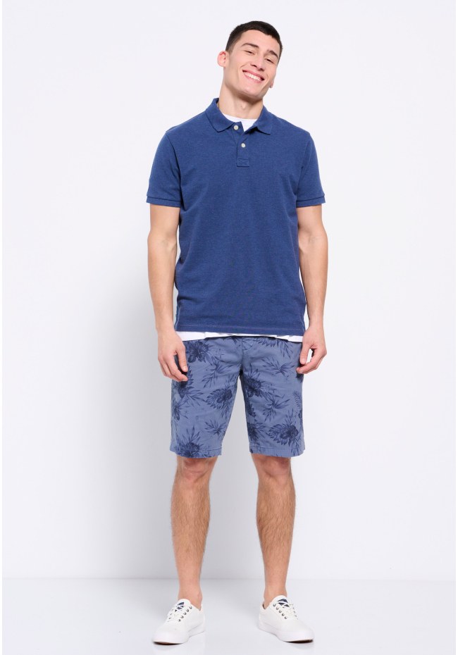 All over ptinted chino shorts