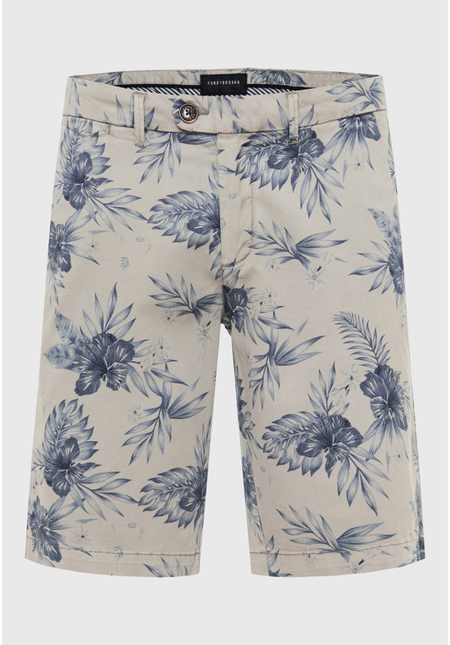 All over ptinted chino shorts
