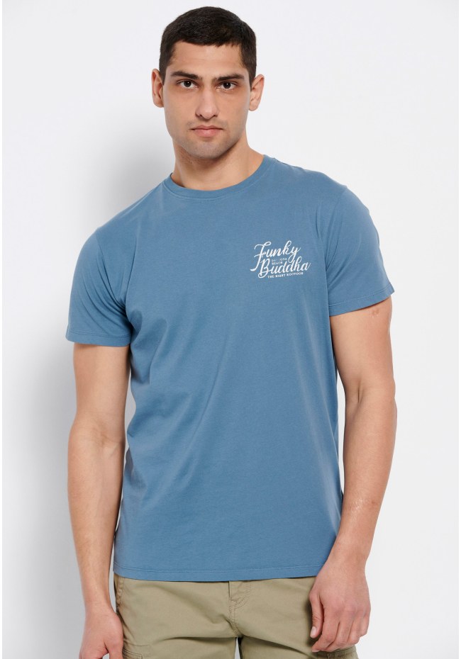 T-shirt από οργανικό βαμβάκι με τύπωμα