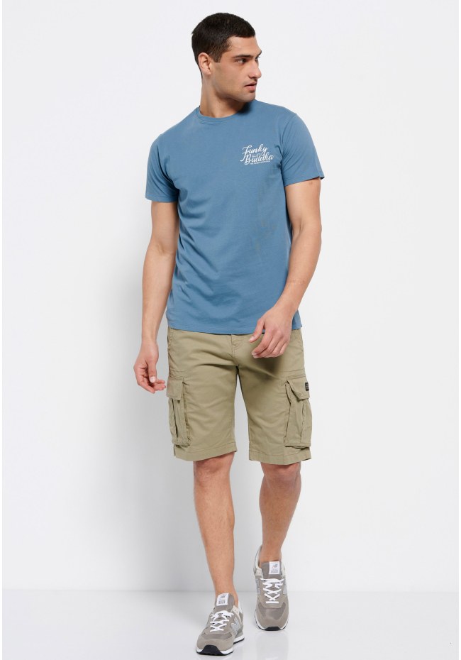 T-shirt από οργανικό βαμβάκι με τύπωμα