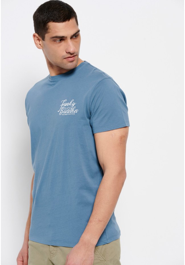 T-shirt από οργανικό βαμβάκι με τύπωμα