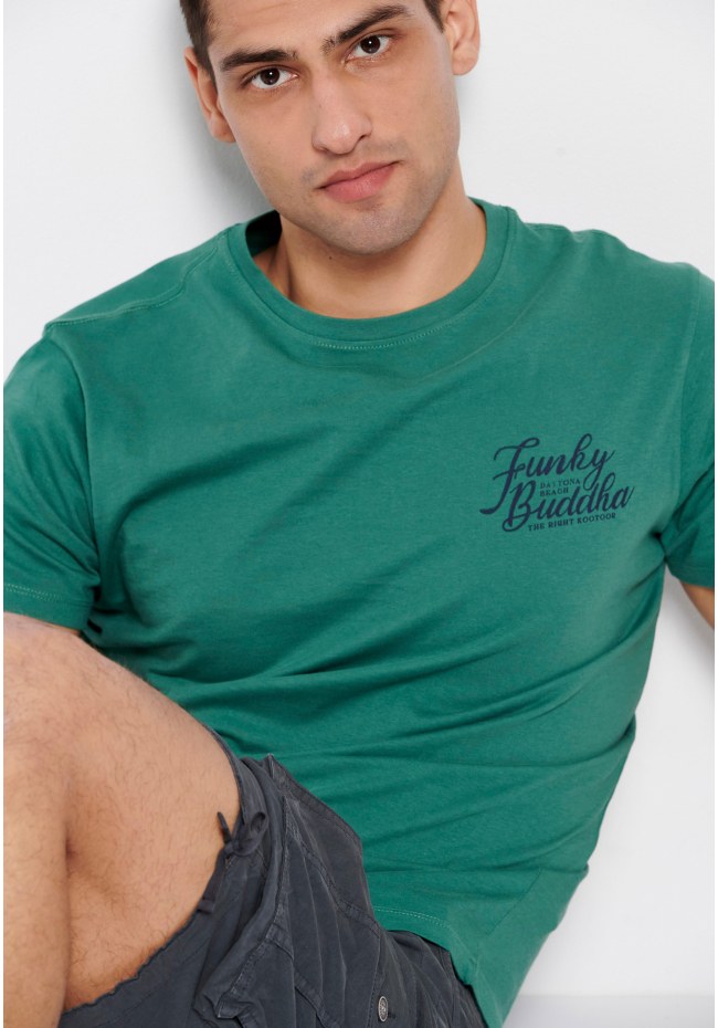 Organic cotton printed t-shirt