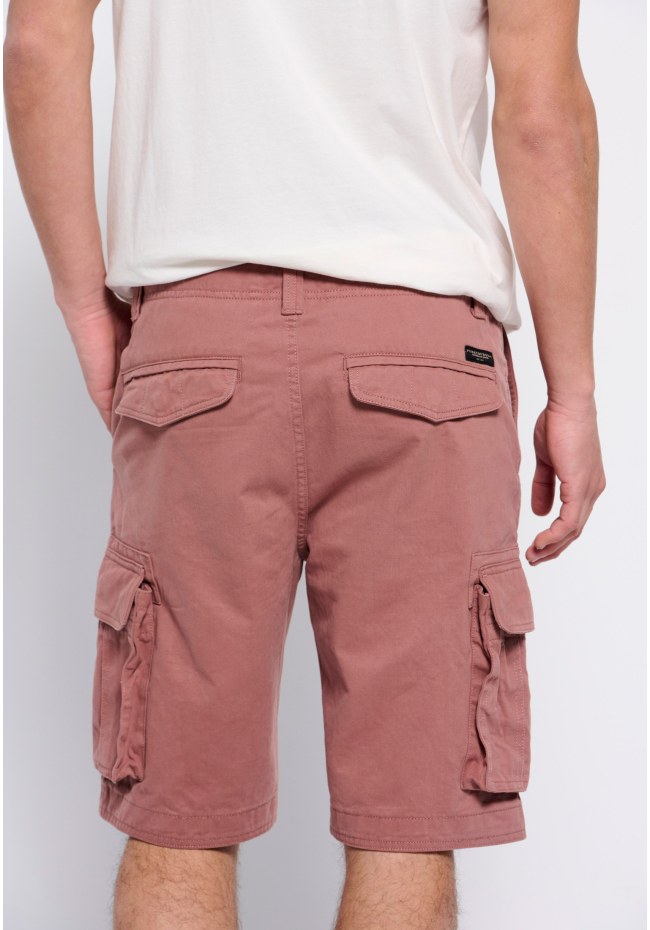 Relaxed fit cargo βερμούδα