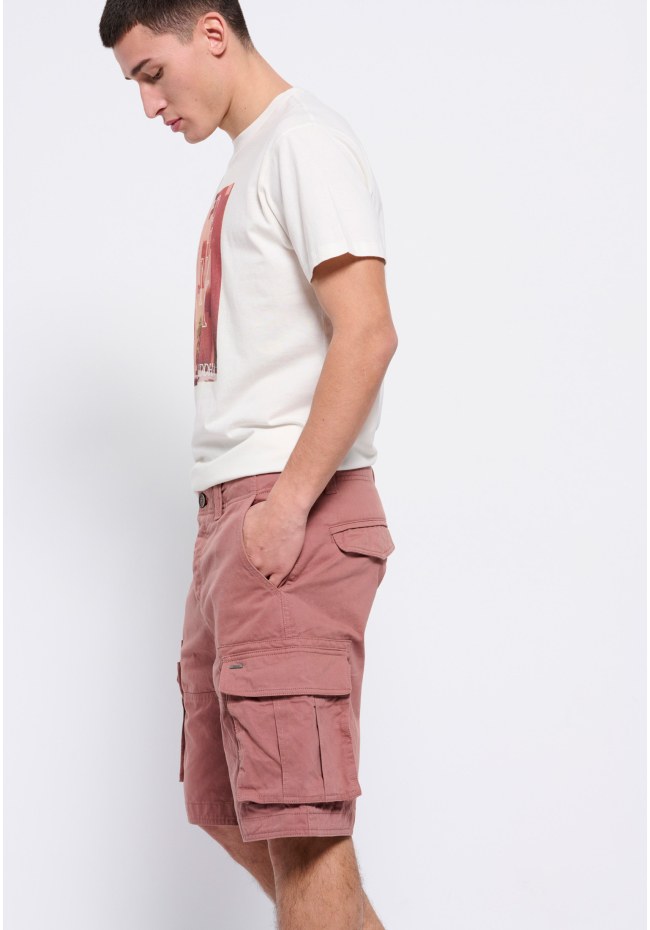 Relaxed fit cargo βερμούδα