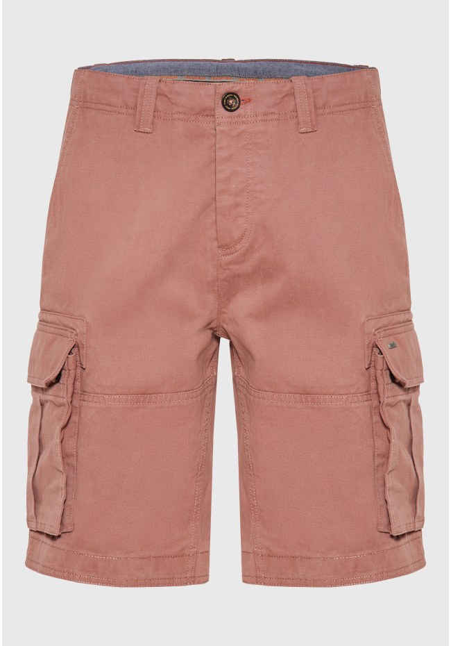Relaxed fit cargo βερμούδα