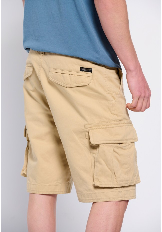 Relaxed fit cargo βερμούδα