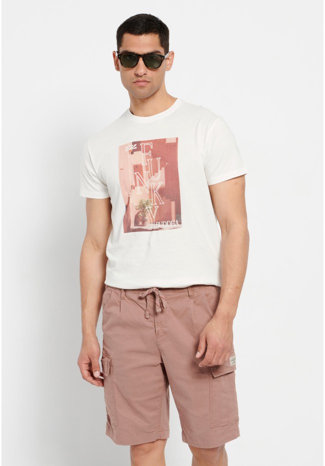 Comfort fit cargo shorts