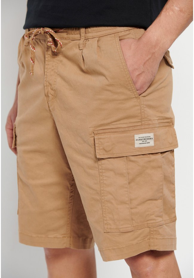 Comfort fit cargo βερμούδα