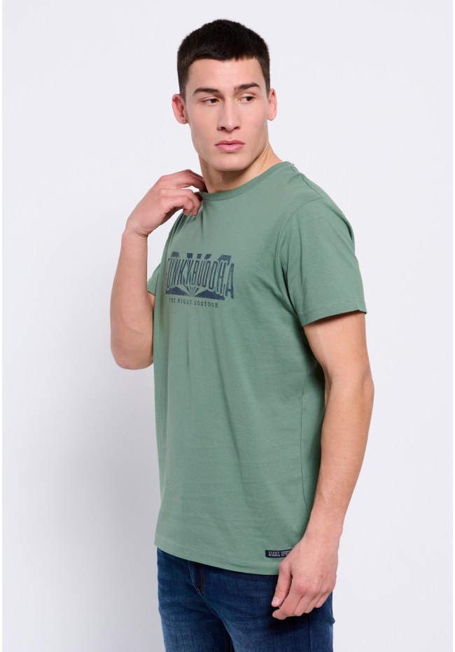 T-shirt με Funky Buddha τύπωμα