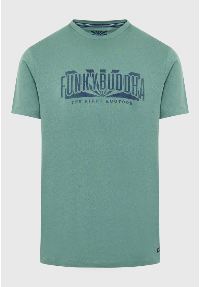 T-shirt με Funky Buddha τύπωμα