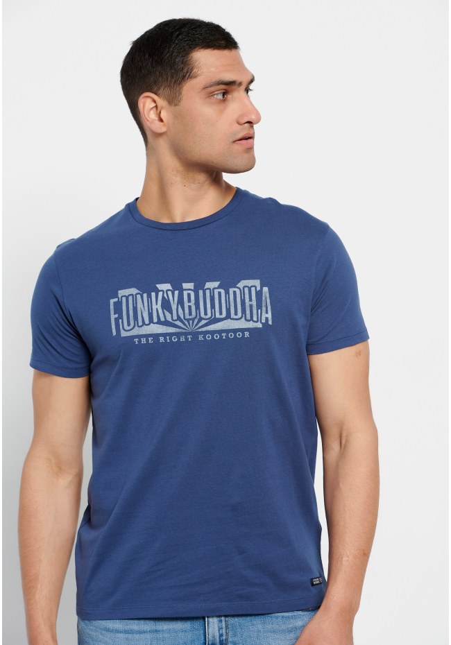 T-shirt με Funky Buddha τύπωμα