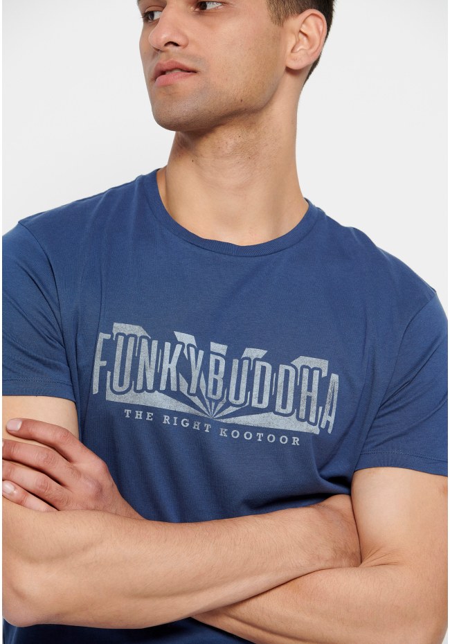 T-shirt με Funky Buddha τύπωμα