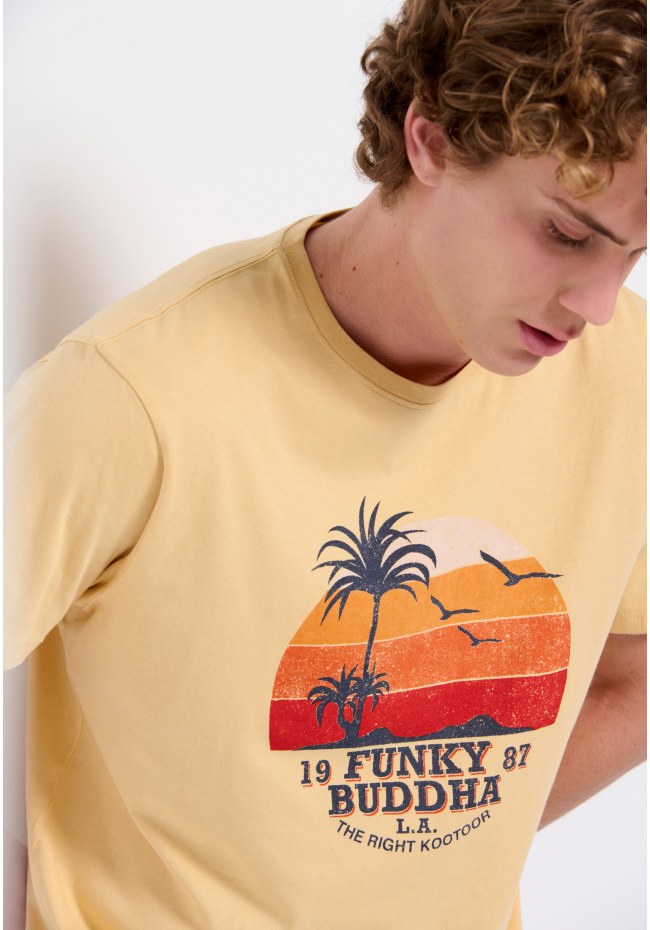 Organic cotton printed t-shirt