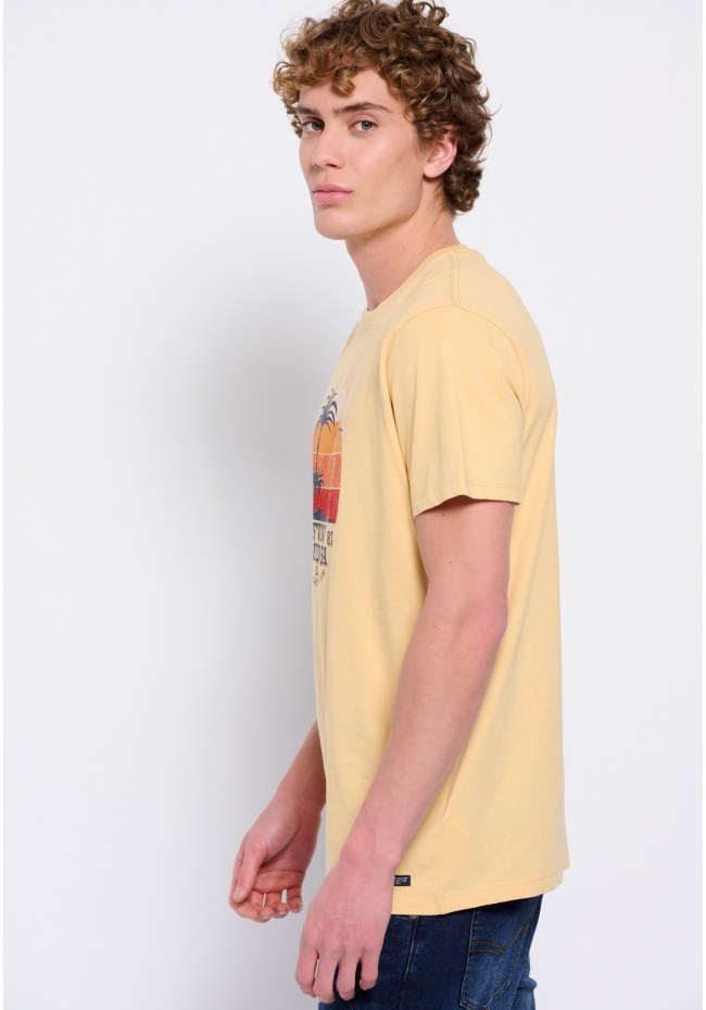 Organic cotton printed t-shirt