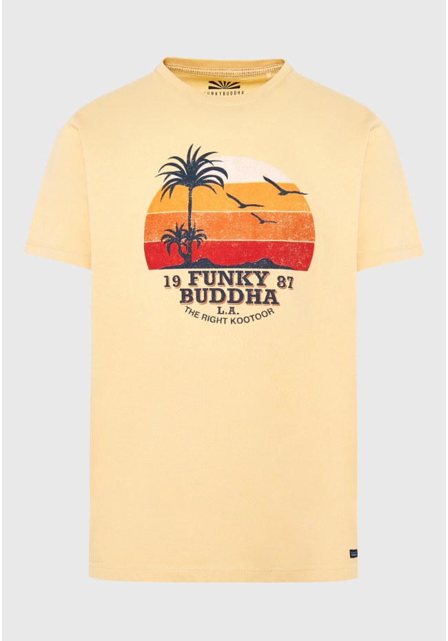 Organic cotton printed t-shirt