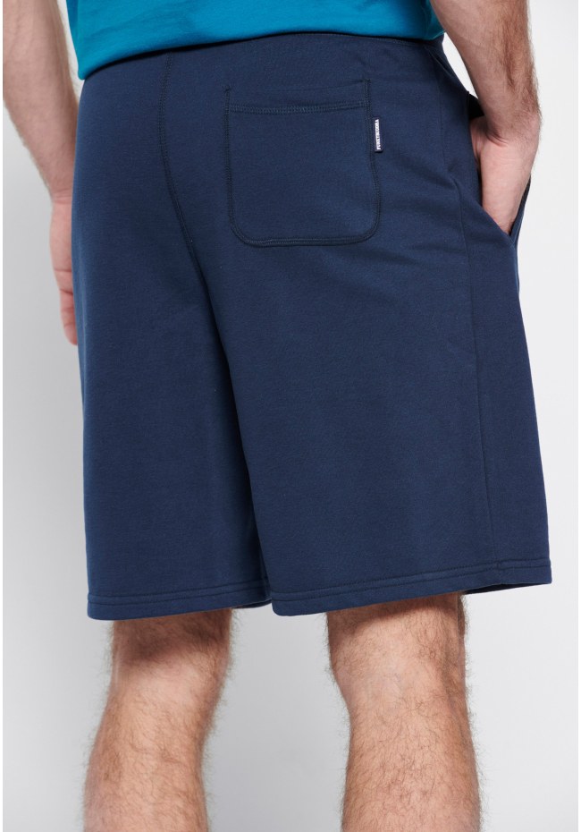 Essential jogger shorts with branded print