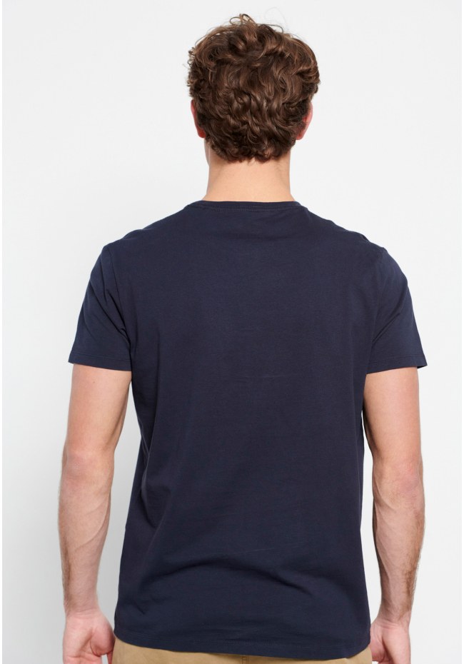 T-shirt με φλοράλ frame τύπωμα