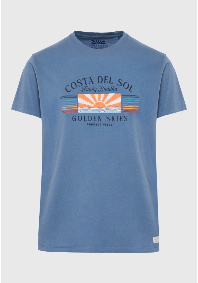 T-shirt από οργανικό βαμβάκι με τύπωμα