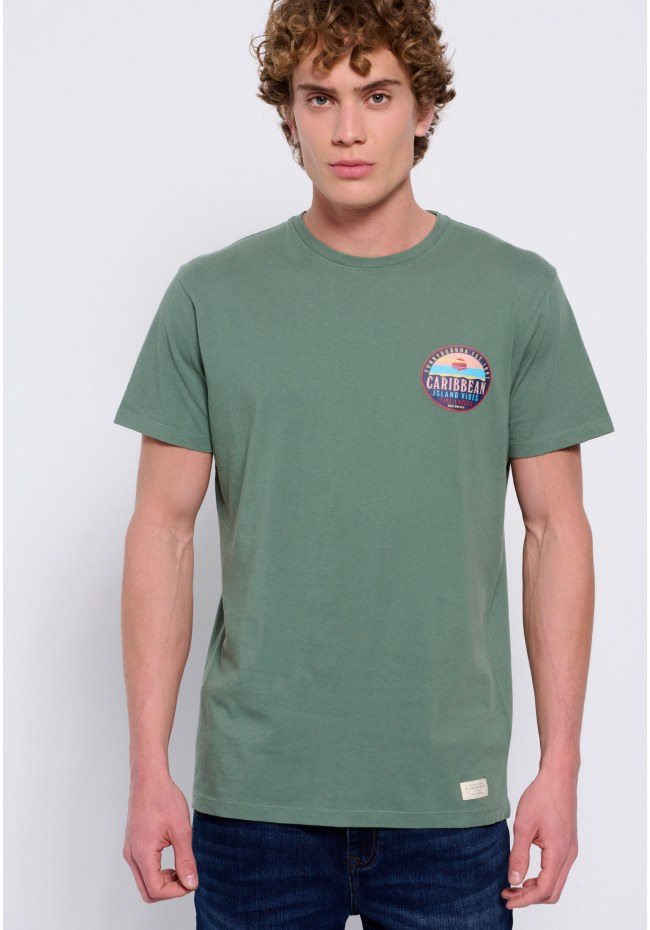 Organic cotton printed t-shirt