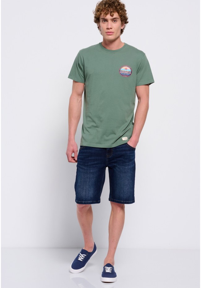 Organic cotton printed t-shirt