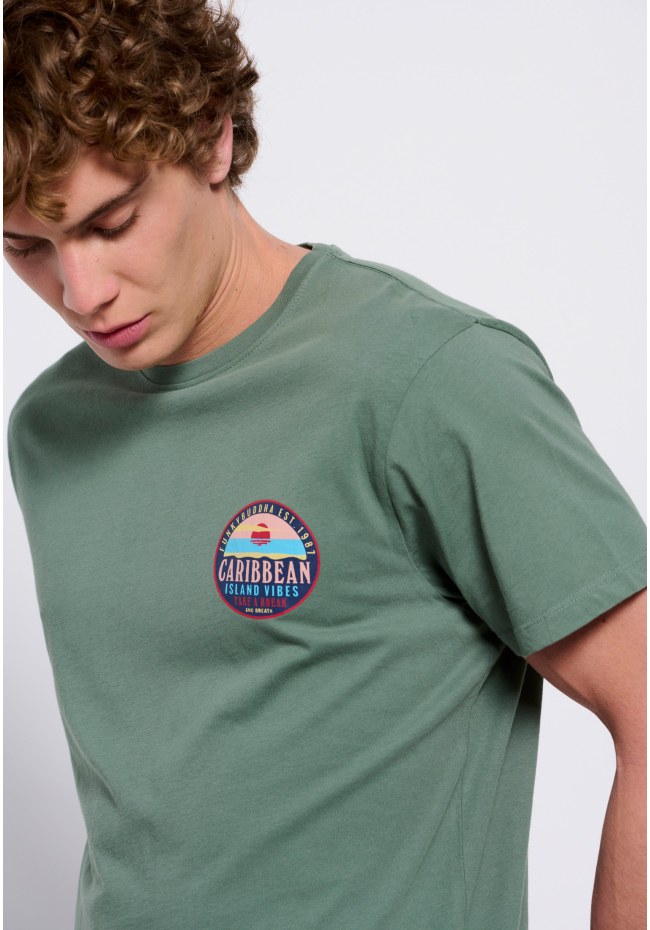 Organic cotton printed t-shirt