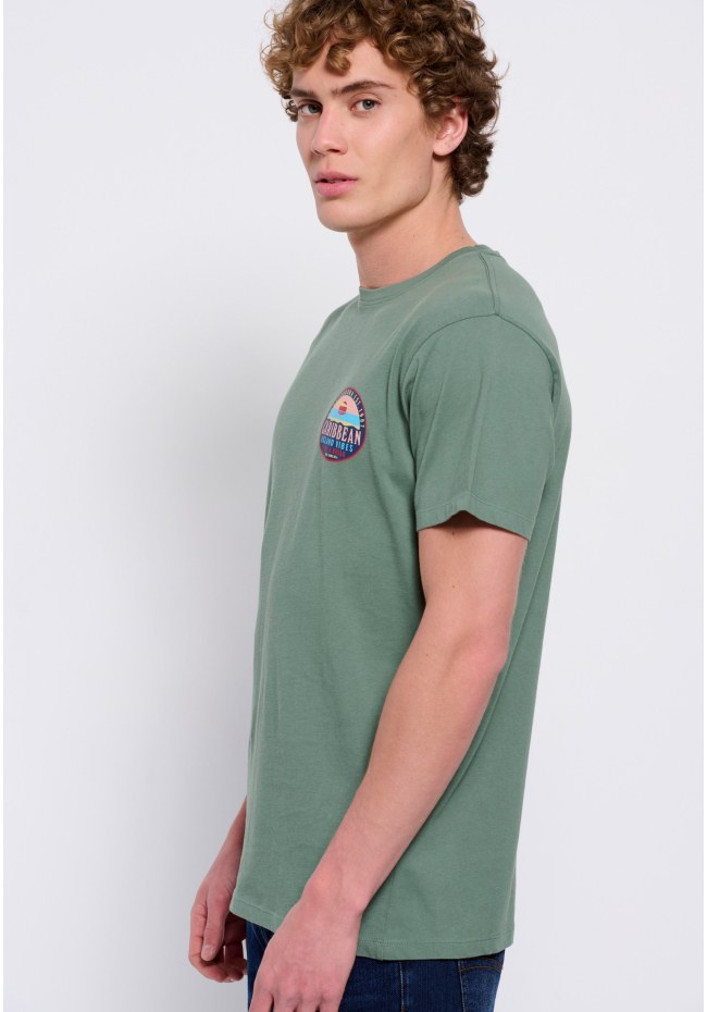 Organic cotton printed t-shirt