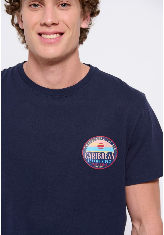 T-shirt από οργανικό βαμβάκι με τύπωμα