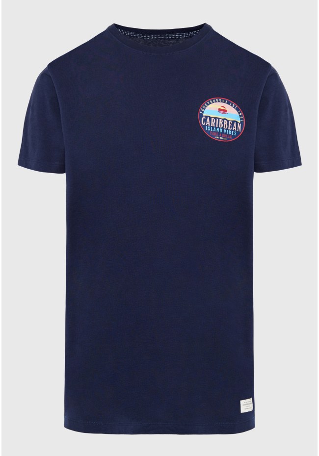 T-shirt από οργανικό βαμβάκι με τύπωμα
