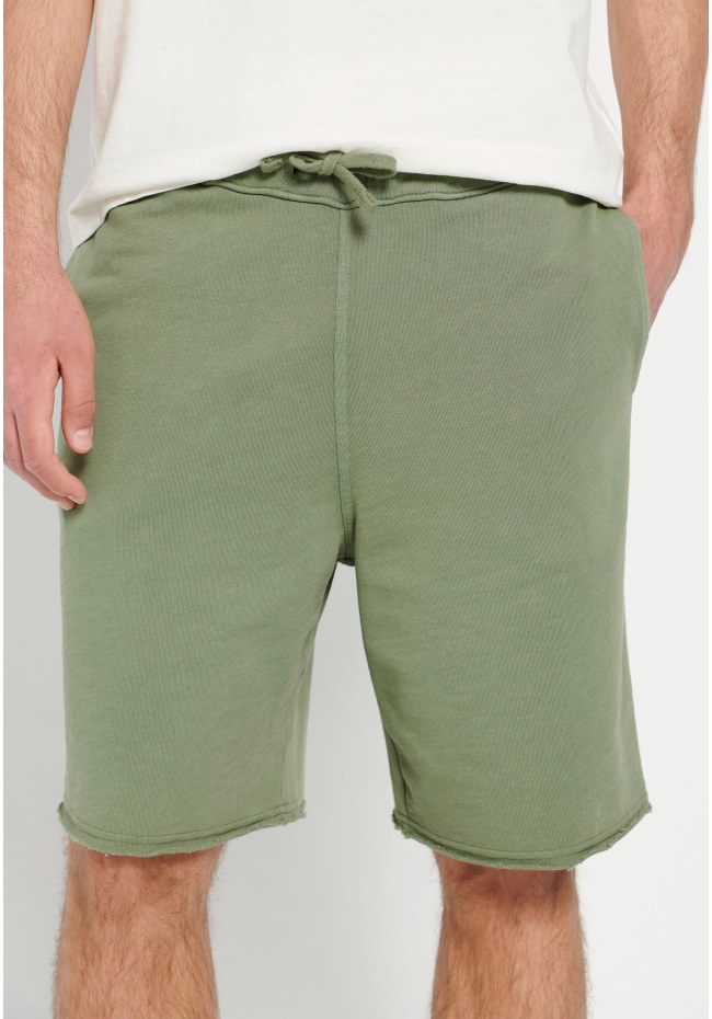 Loose tapered fit αθλητική βερμούδα