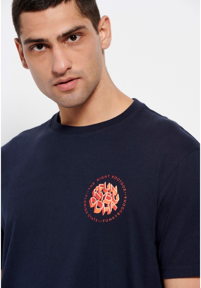 Relaxed fit t-shirt με τύπωμα