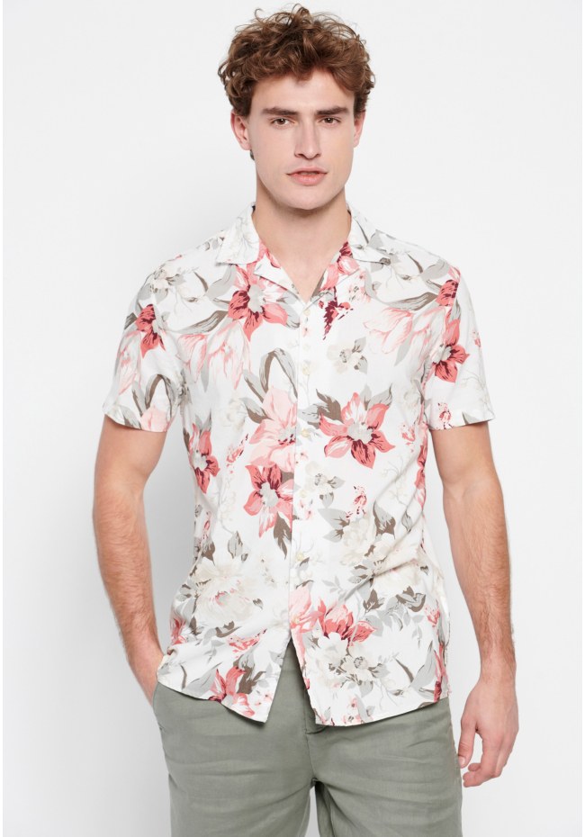 All over printed comfort resort shirt