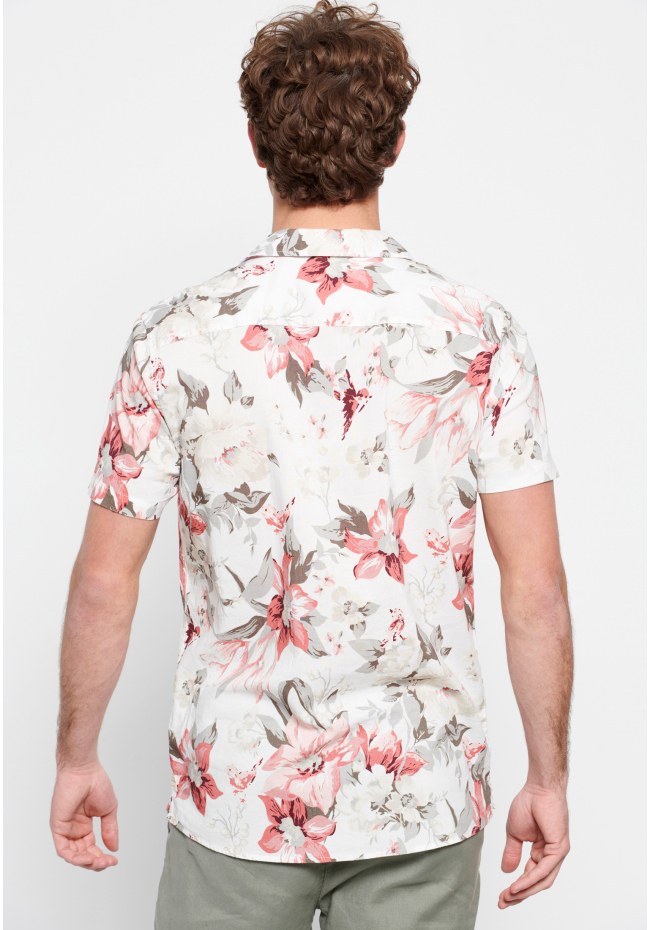 All over printed comfort resort shirt