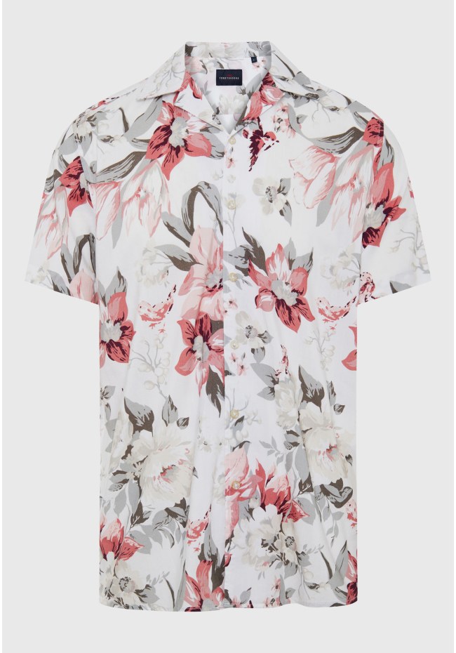 All over printed comfort resort shirt