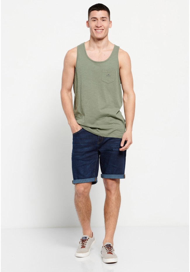 Ανδρικό tank top με τσέπη