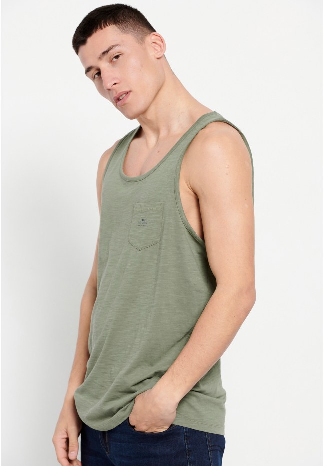 Ανδρικό tank top με τσέπη