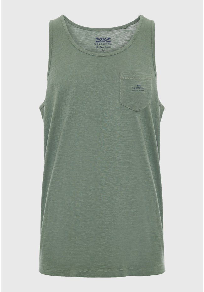 Ανδρικό tank top με τσέπη