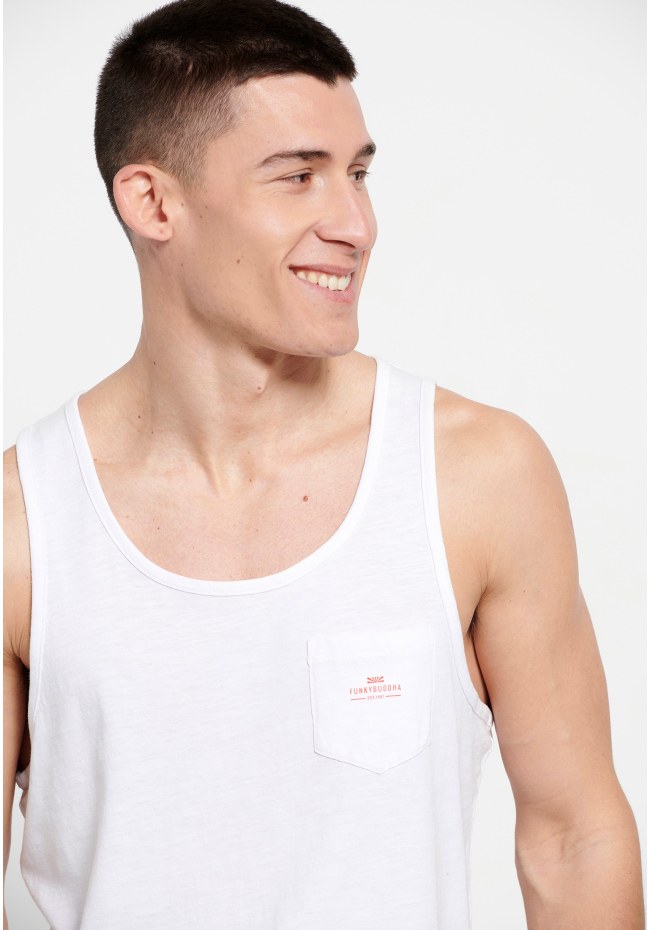 Ανδρικό tank top με τσέπη