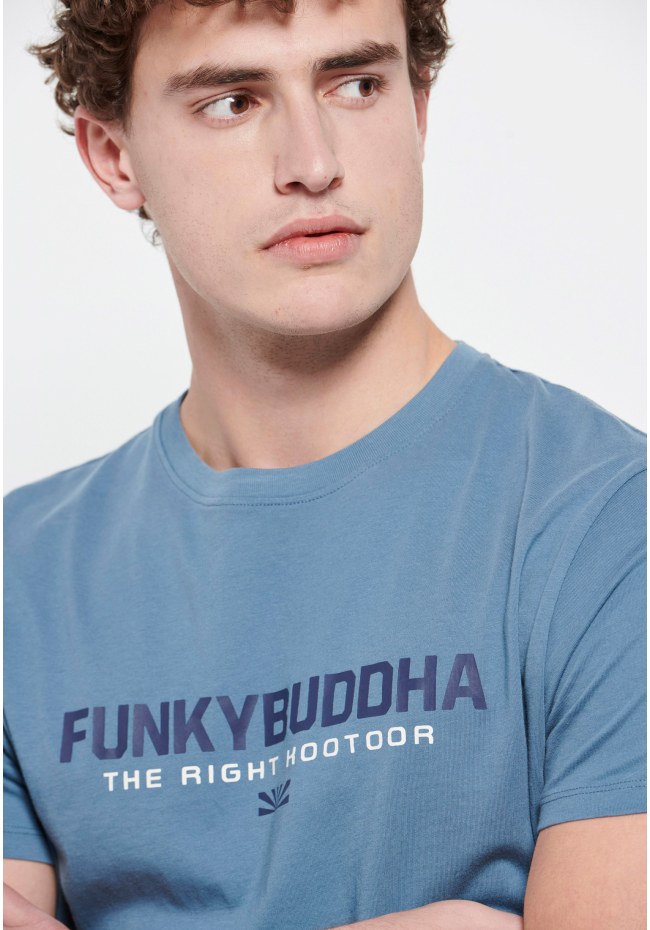 T-shirt με Funky Buddha τύπωμα